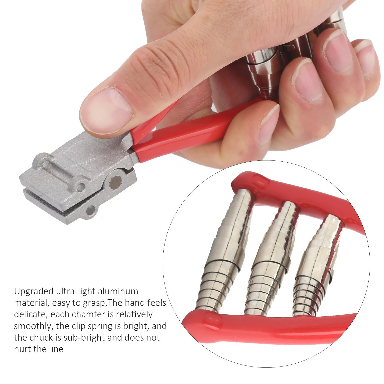 YOSOO Racket Starting Stringing Clamp — Professional 3-Spring Tool