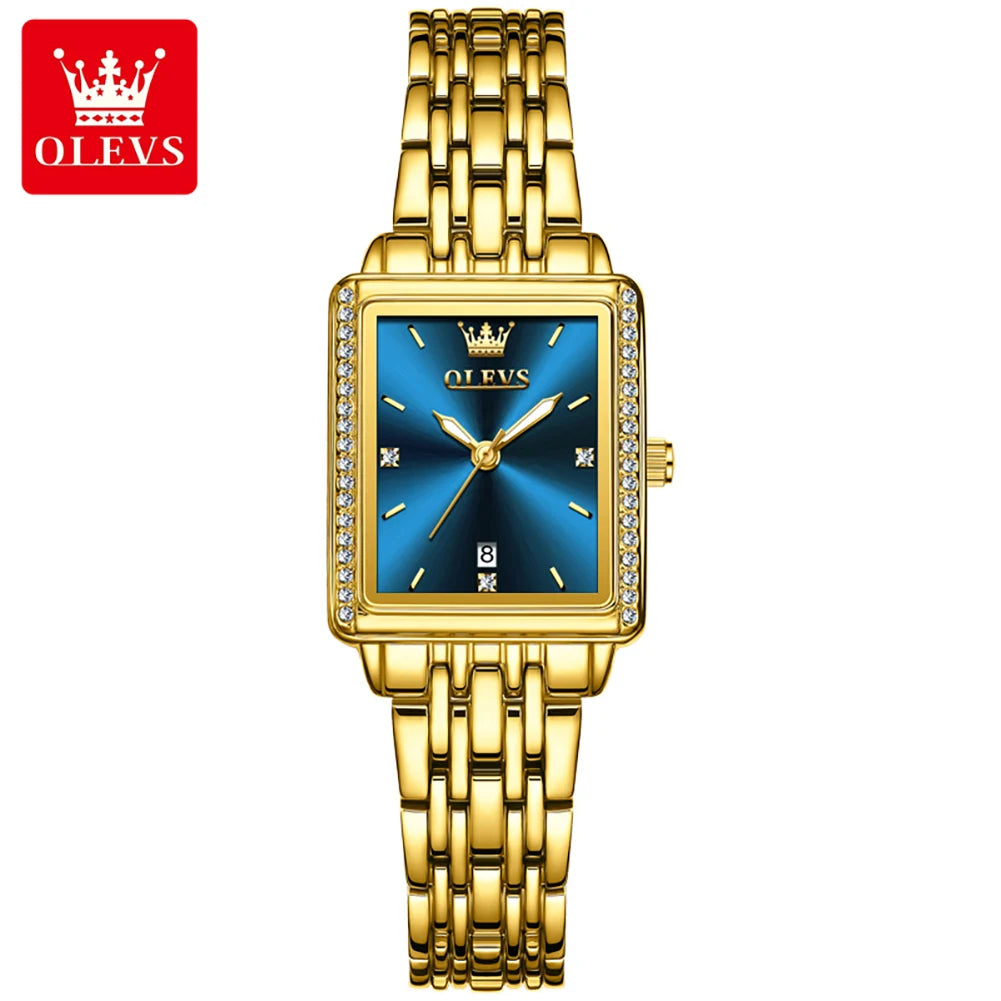 OLEVS 9995 Elegant Quartz Watch — Luxury Waterproof Ladies Wristwatch