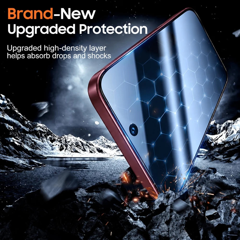 NNBILI Privacy Screen Protector Set — Tempered Glass with Easy Installation
