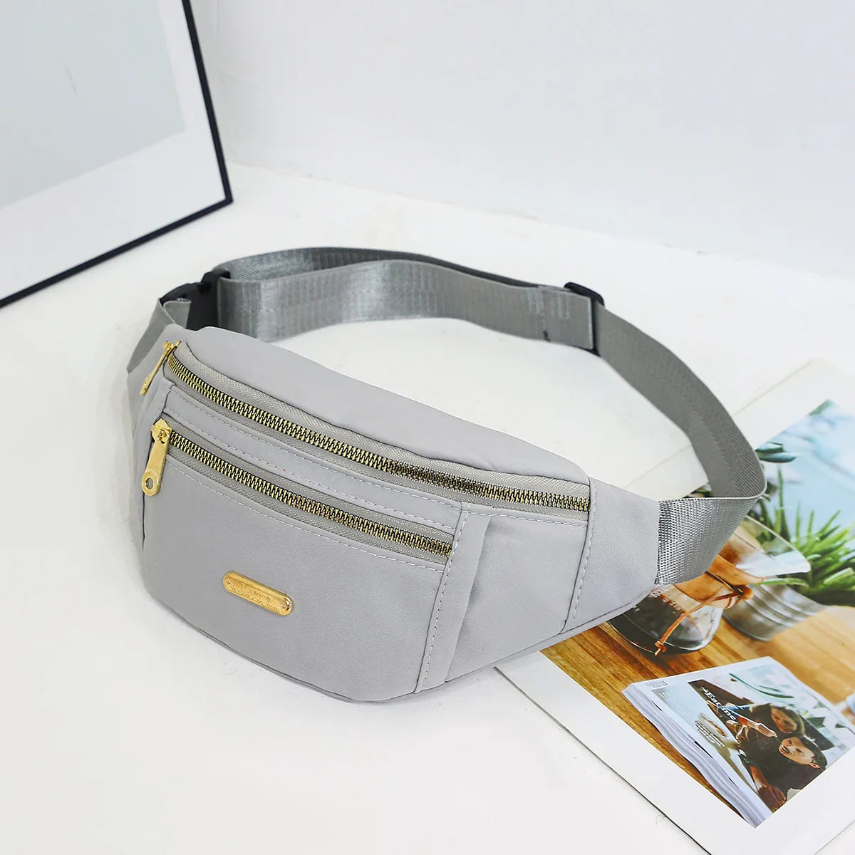 AEROCANDY Waterproof Fanny Pack — Adjustable Waist Bag for Travel and Sports