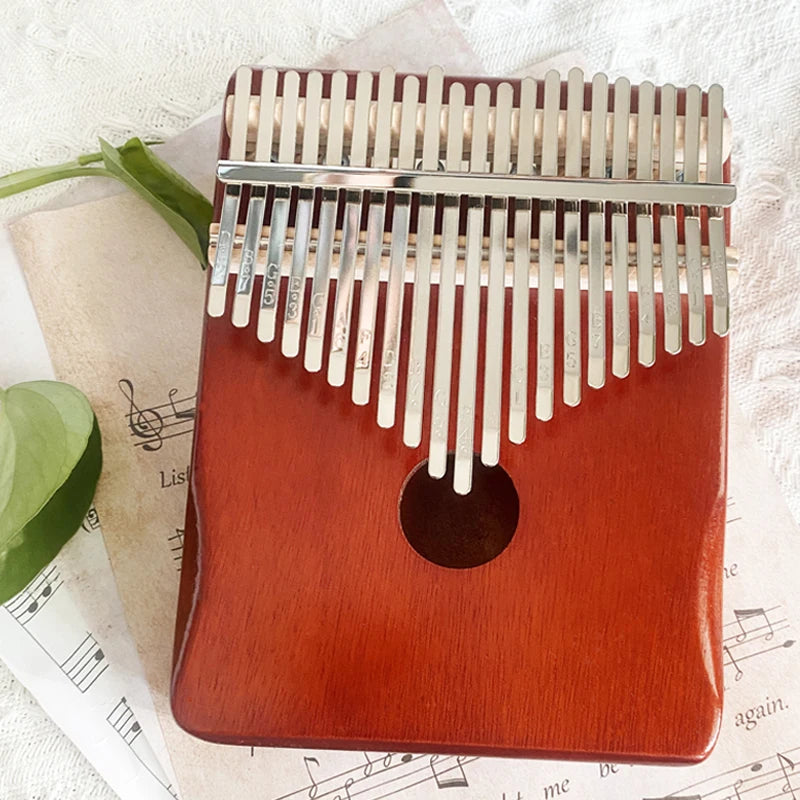Lydesy Wooden Thumb Piano — Portable Kalimba Musical Instrument