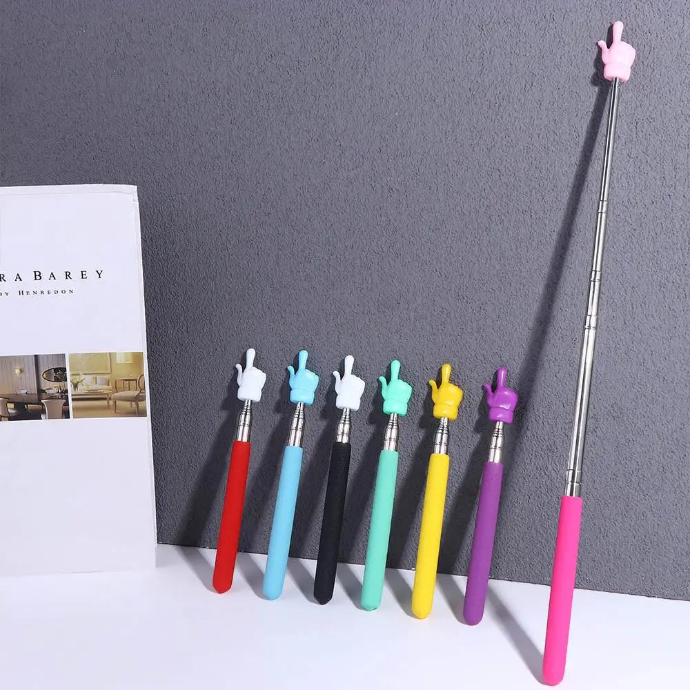 Retractable Teaching Pointer — Telescopic Whiteboard Finger Guide
