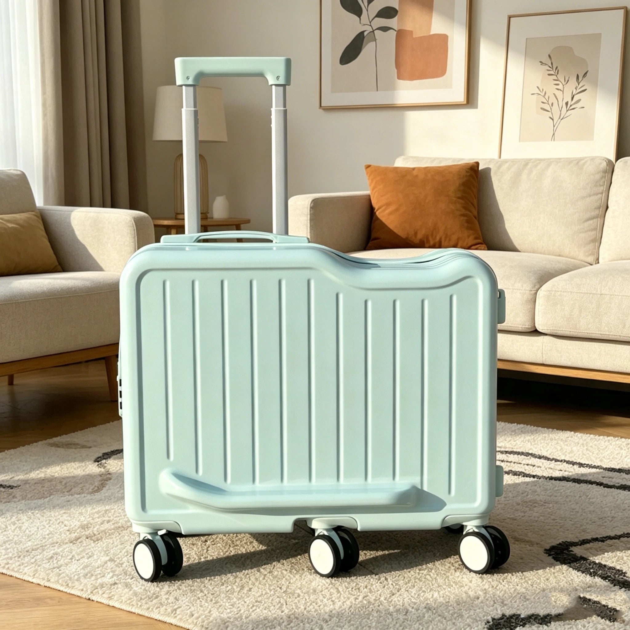 Children's Travel Suitcase — Durable Luggage with Password Lock