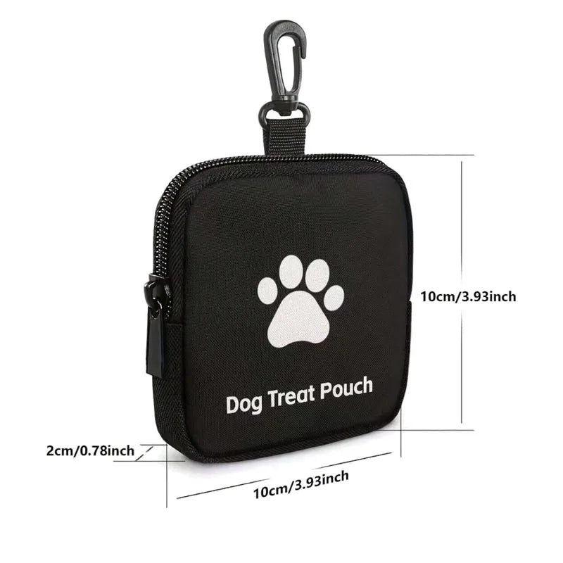 Portable Dog Treat Bag — Lightweight Training Pouch for Outdoor Walks