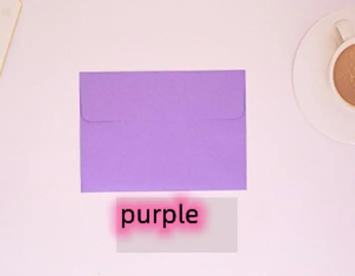 Kraft Paper Gift Envelopes — Multi-Color Letter & Photo Packaging