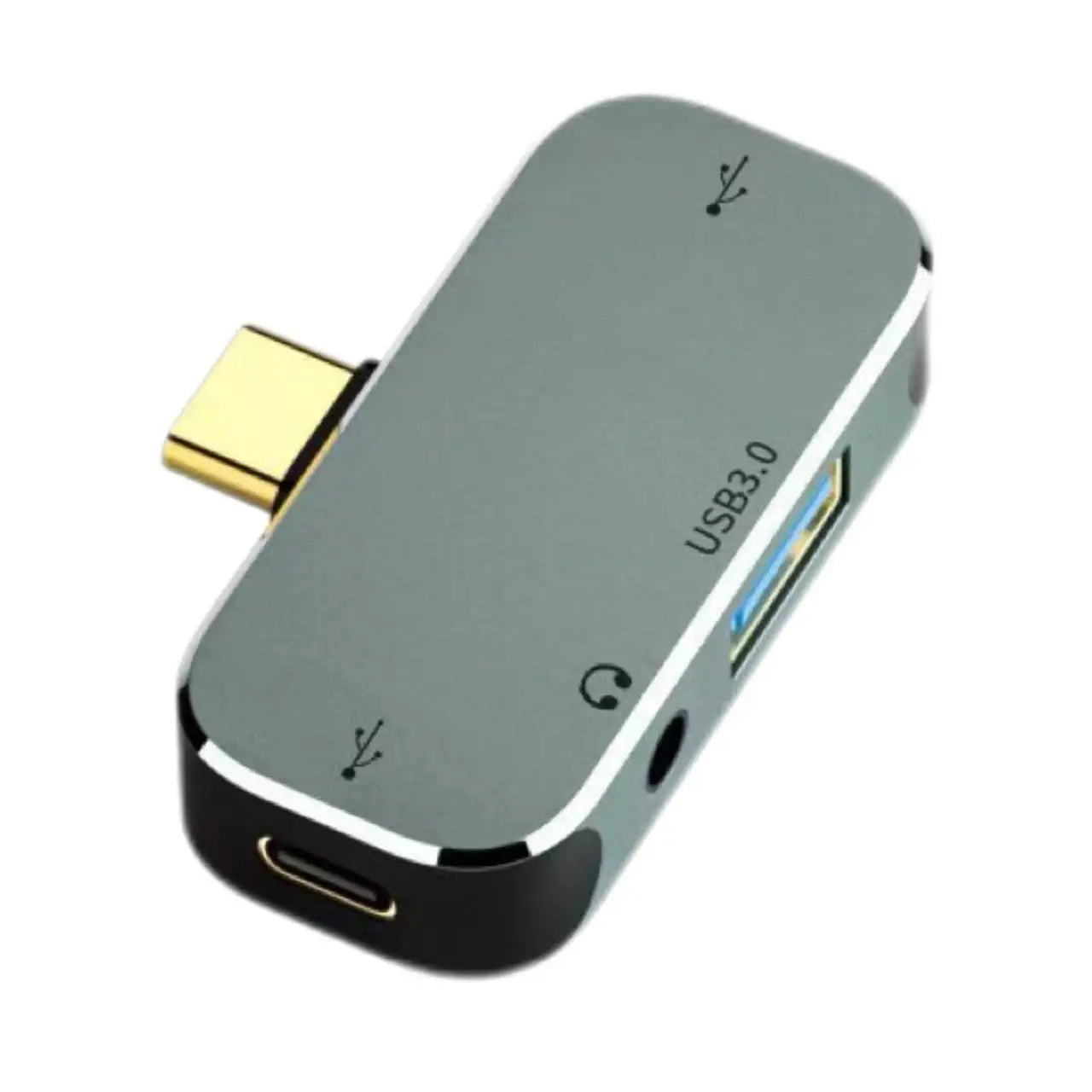 USB-C Powered Hub — High-Speed Data Transfer & PD Charging Support