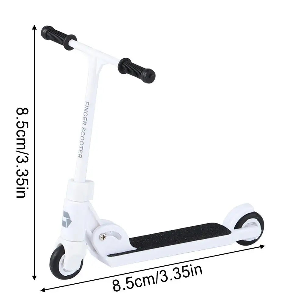 Foldable T-Type Finger Scooter — Mini Desktop Skate Toy with Brake