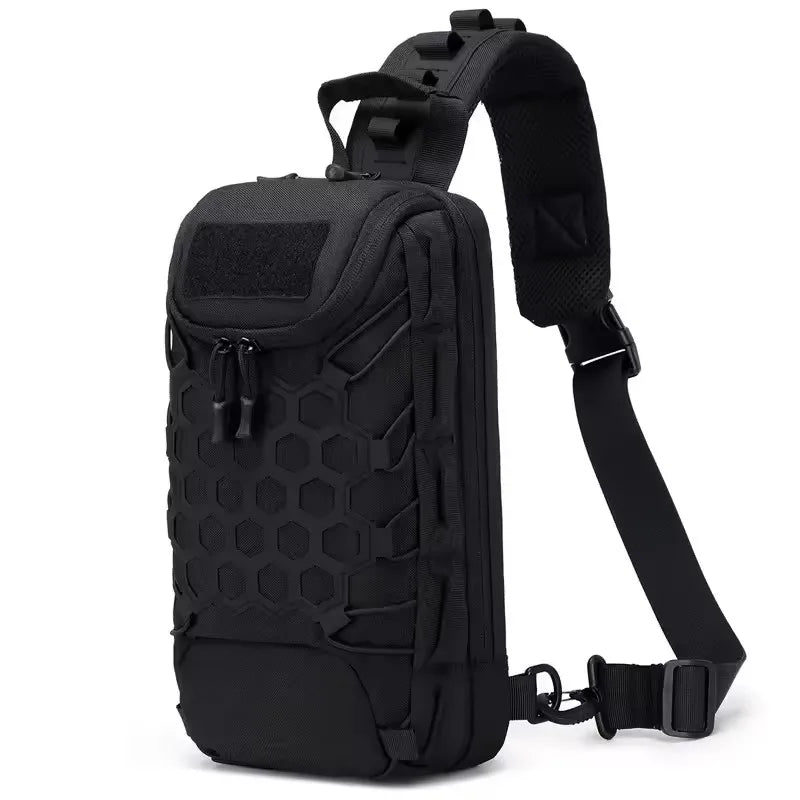 Men's Tactical Chest Bag — Durable Outdoor Sling Backpack for Hiking