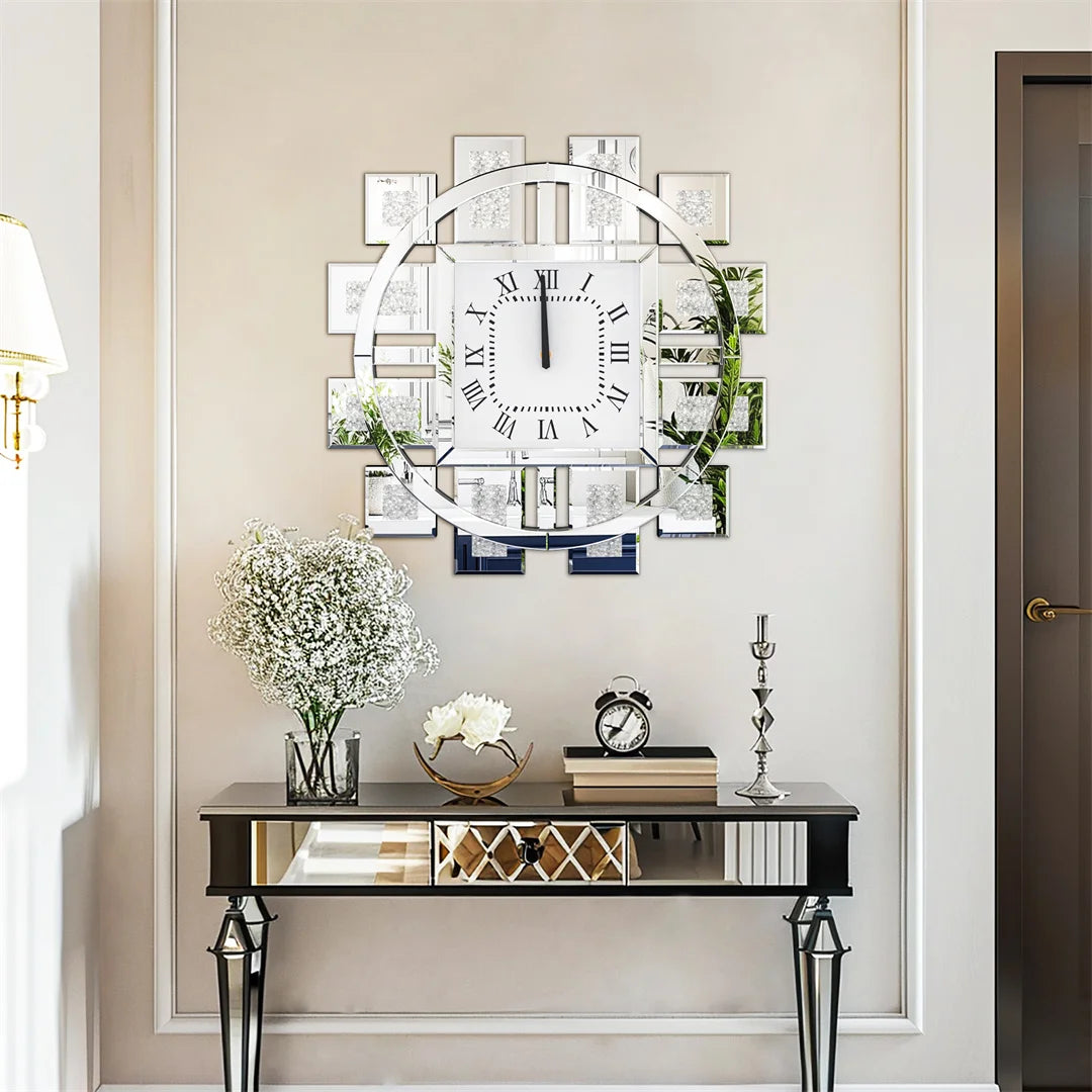 Luxury Wall Clock — Silent Modern Decor