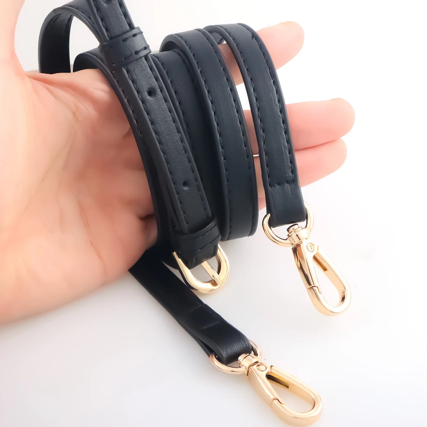LEBATSION Leather Purse Strap — Adjustable Replacement Shoulder Strap for Handbags
