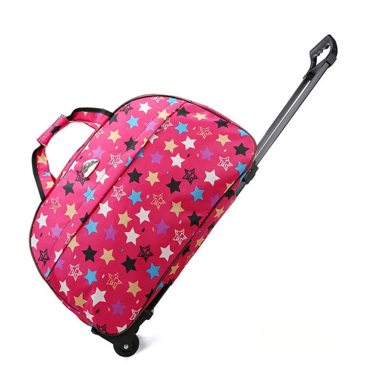 Rolling Travel Trolley Bag — Lightweight Waterproof Luggage for Business & Travel