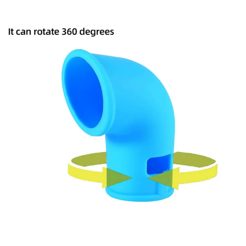 Silicone Pressure Cooker Exhaust Pipe — Steam Release Valve Diverter