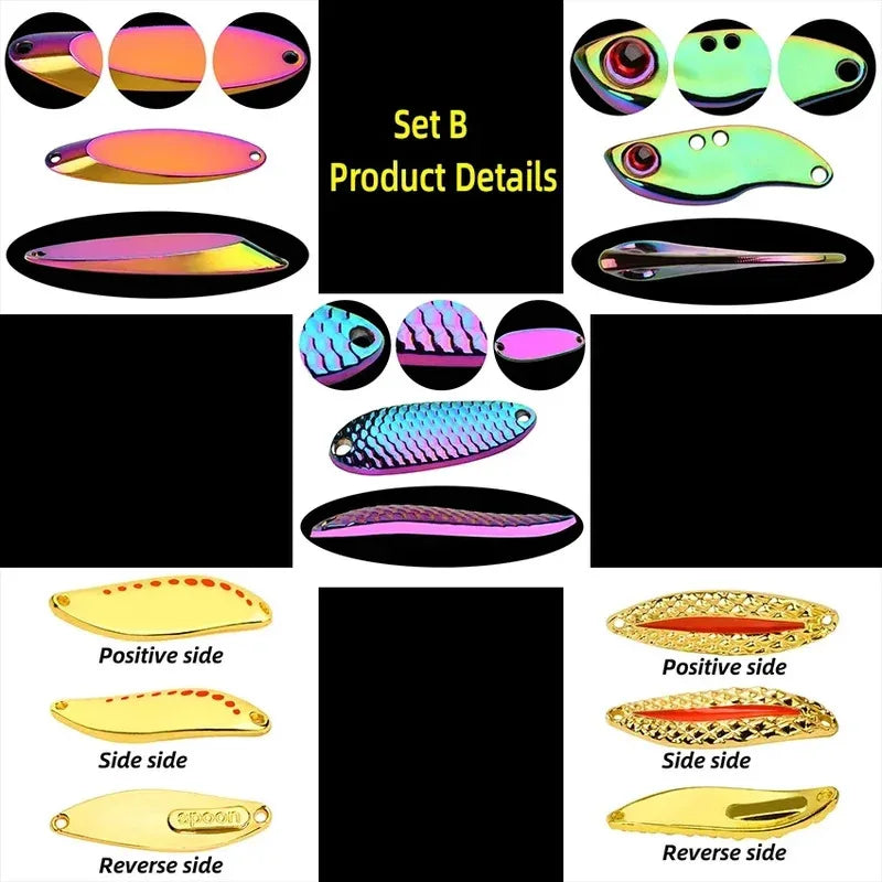 BRAVMACK Metal Fishing Lures — Vibration Sinking Bait