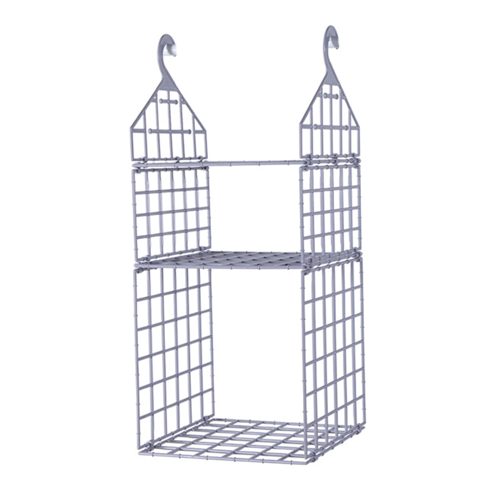 Aihogard Foldable Hanging Closet Organiser — Multi-Tier Wardrobe Storage Basket