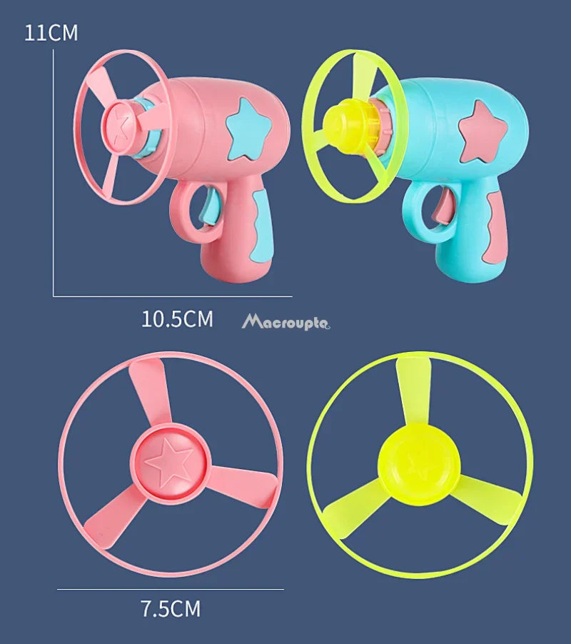macroupta Interactive Cat Launcher — Flying Disc Training Toy for Kittens
