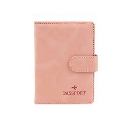 SNUGUG Leather Passport Holder — Waterproof Travel Wallet & Card Case
