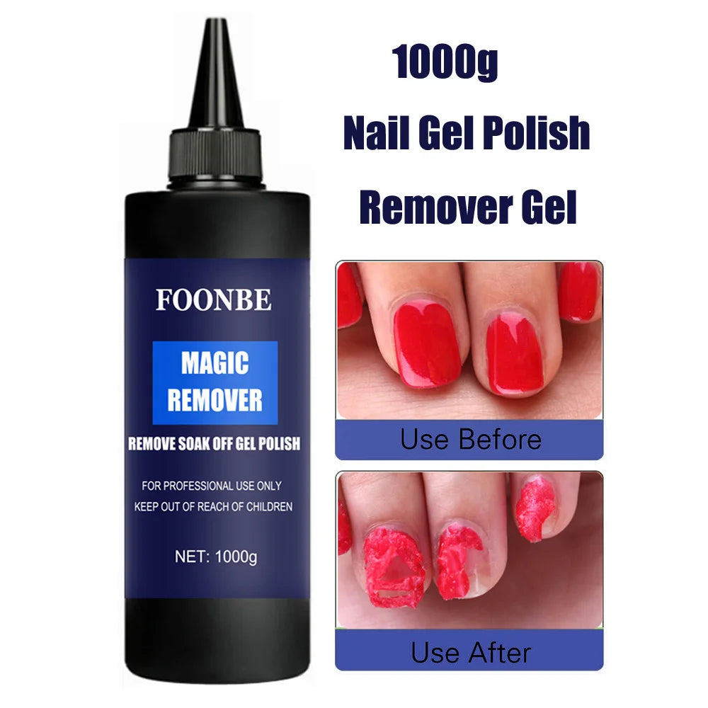 foonbe Magic Nail Gel Remover — Fast Peel Off Semi Permanent Polish Solution