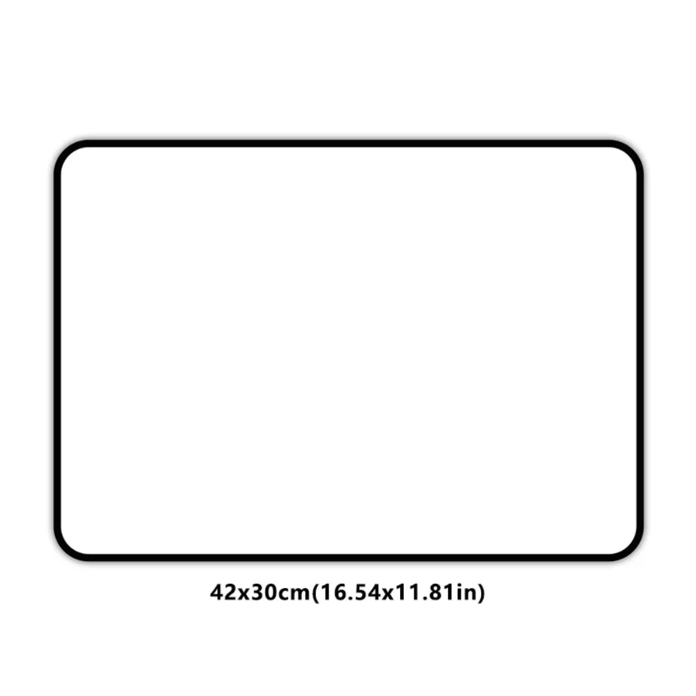 Double-Sided Dry Erase Whiteboard — Magnetic Reusable Writing Board
