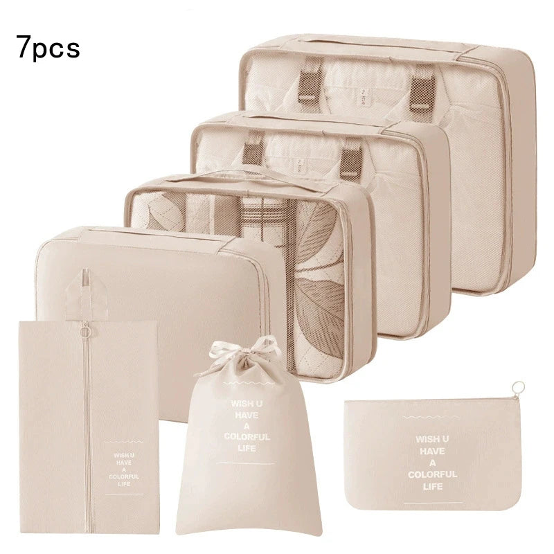 Travel Packing Cube Sets — Luggage Organizers for Suitcases and Backpacks