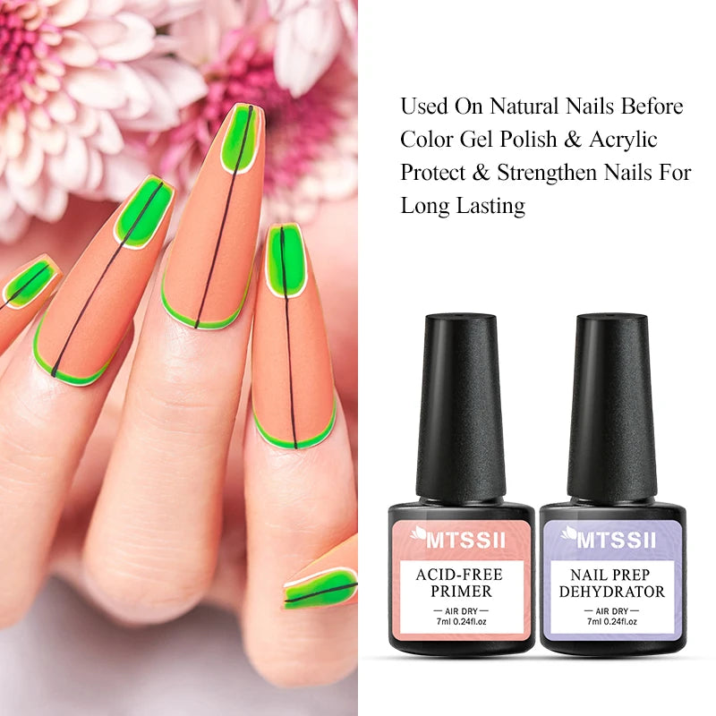 Mtssii Nail Prep Dehydrator and Primer — Professional Manicure Prep Solutions