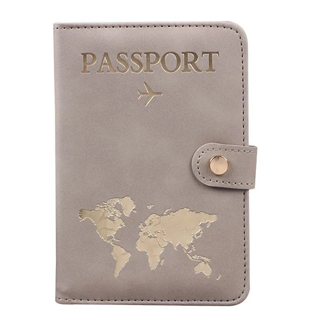 SNUGUG Travel Passport Holder — Slim Credit Card Organizer & Wallet