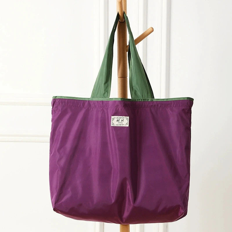 KindFuny Reusable Shopping Bag — Large Capacity Foldable Storage Tote