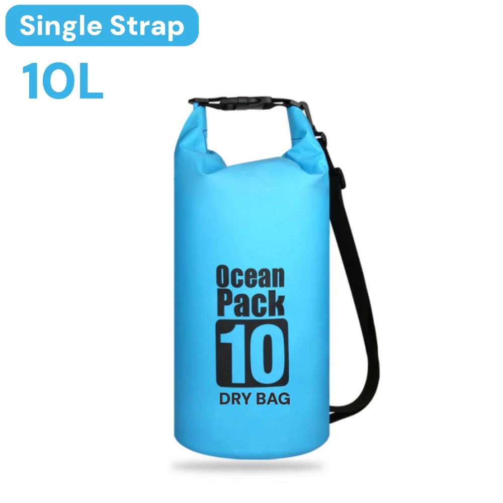 Waterproof Roll Top Dry Bag — Floating Storage for Kayaking and Camping
