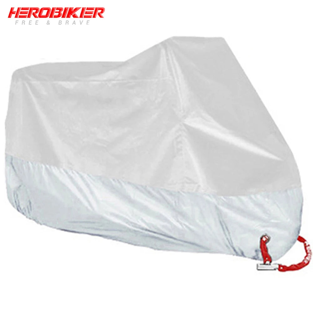 Waterproof Motorcycle Cover — All-Weather Dustproof & UV Protective Coat