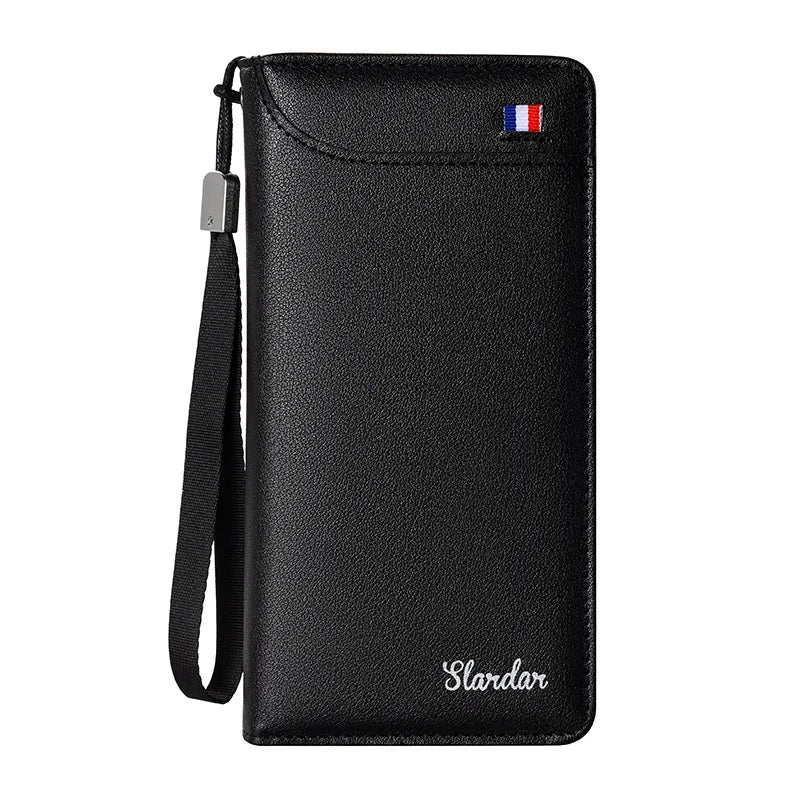 TCGAD Men's Vintage Business Clutch — Multi-Functional Phone Bag & Wallet
