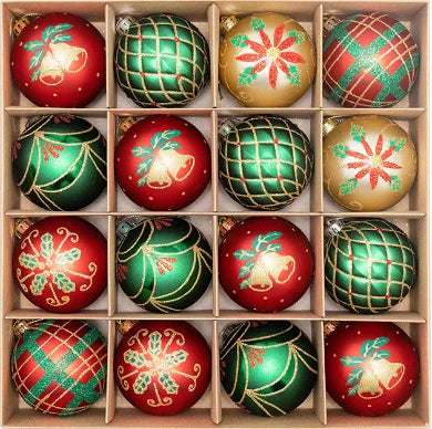 Garvee Christmas Ball Decor Set — Shatterproof Hanging Ornaments