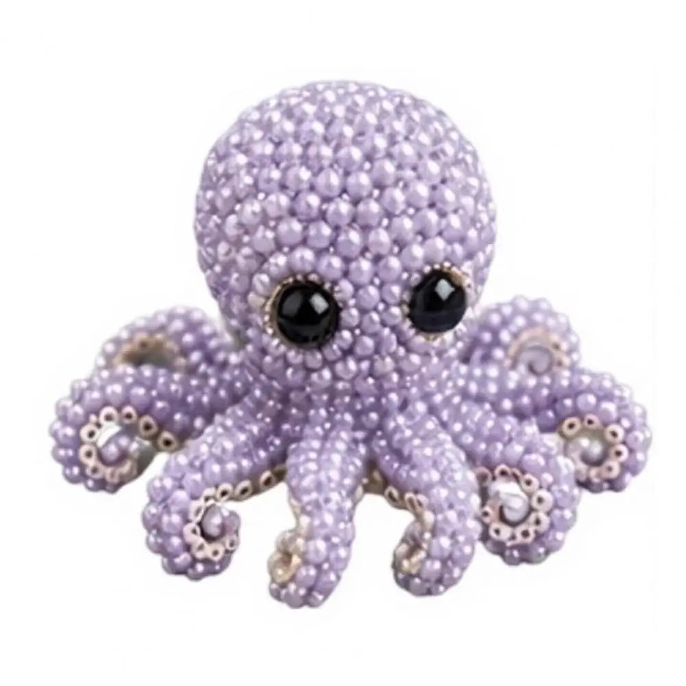 DIY 3D Beaded Animal Craft Kit — Handmade Miniature Art Set for Stress Relief