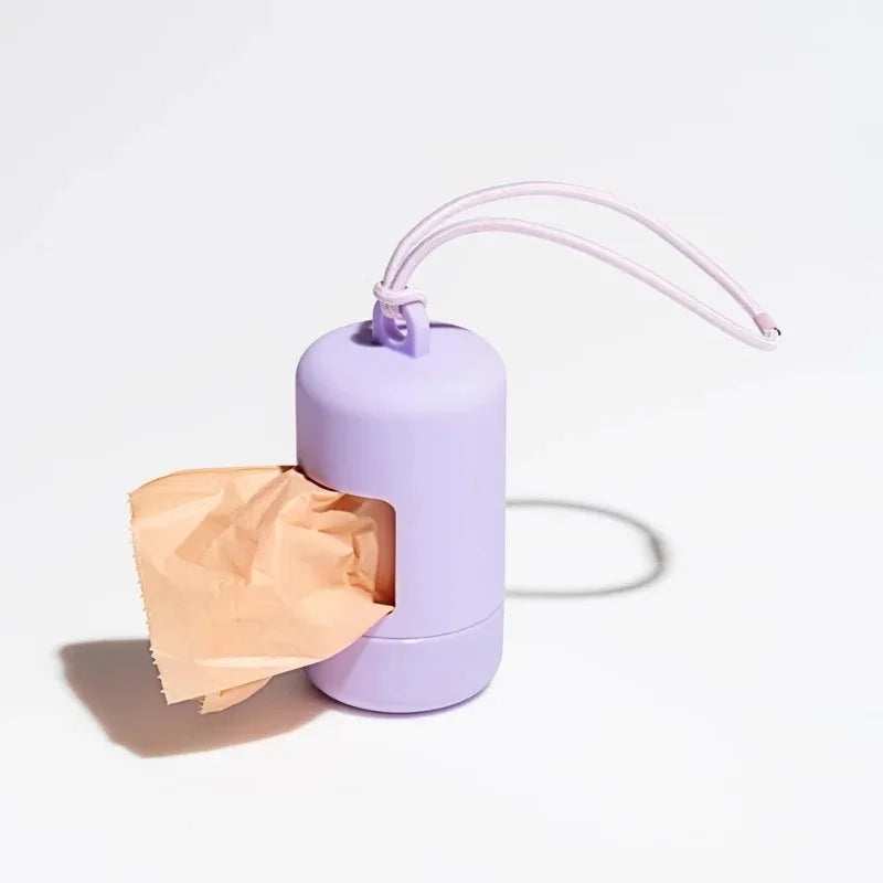 Portable Dog Poop Bag Carrier — Stylish Pet Waste Bag Dispenser