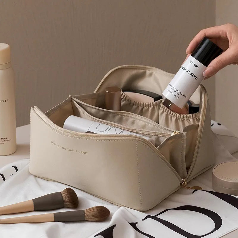 Large Capacity Travel Cosmetic Bag — Multifunction Toiletries Organizer