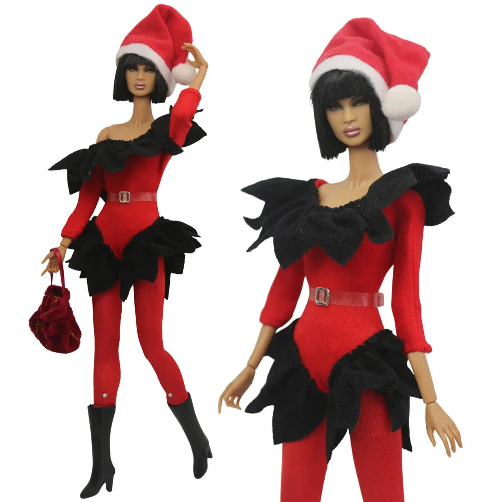 Handmade Doll Outfit Overcoat — Fashionable Accessory Set for 11.5 Inch Dolls