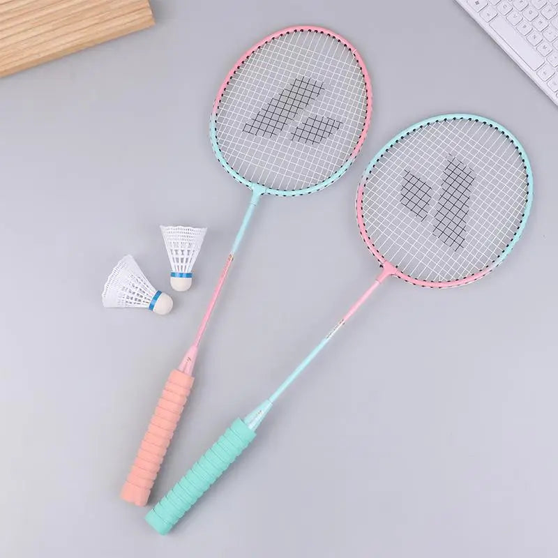 JETTING Badminton Set — Durable Iron Alloy Rackets with Shuttlecocks