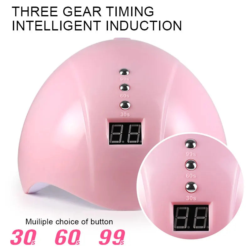 PARKSON UV LED Nail Lamp — Professional Gel Polish Curing Tool