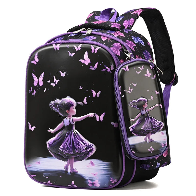 SOATIM Kids School Backpack — Waterproof Orthopedic Book Bag for Boys and Girls