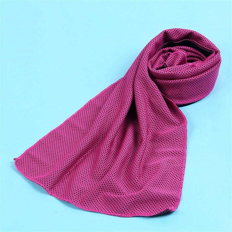 Microfiber Cooling Towel — Quick-Dry Ice Towel for Sports and Gym