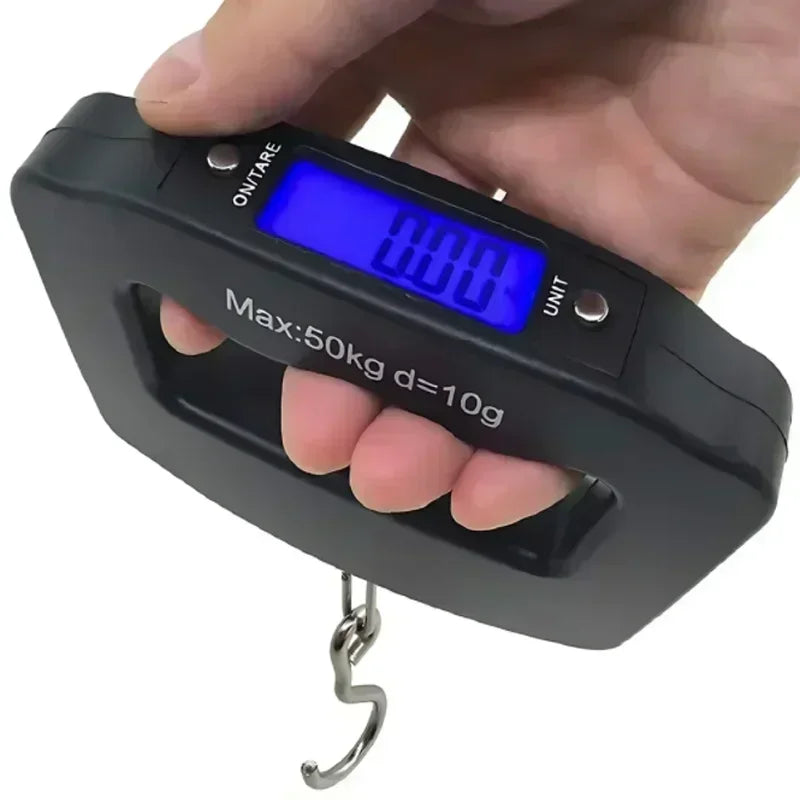 Digital Luggage Scale — Portable Electronic Suitcase Weight Checker