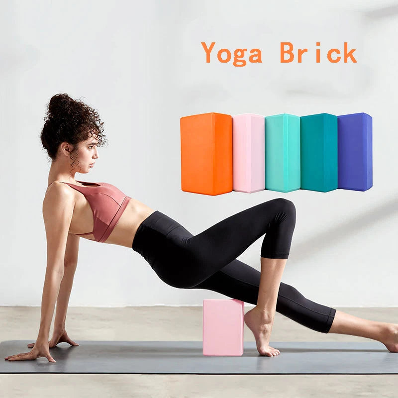 EVA Foam Yoga Blocks — High-Density Support for Stretching and Fitness