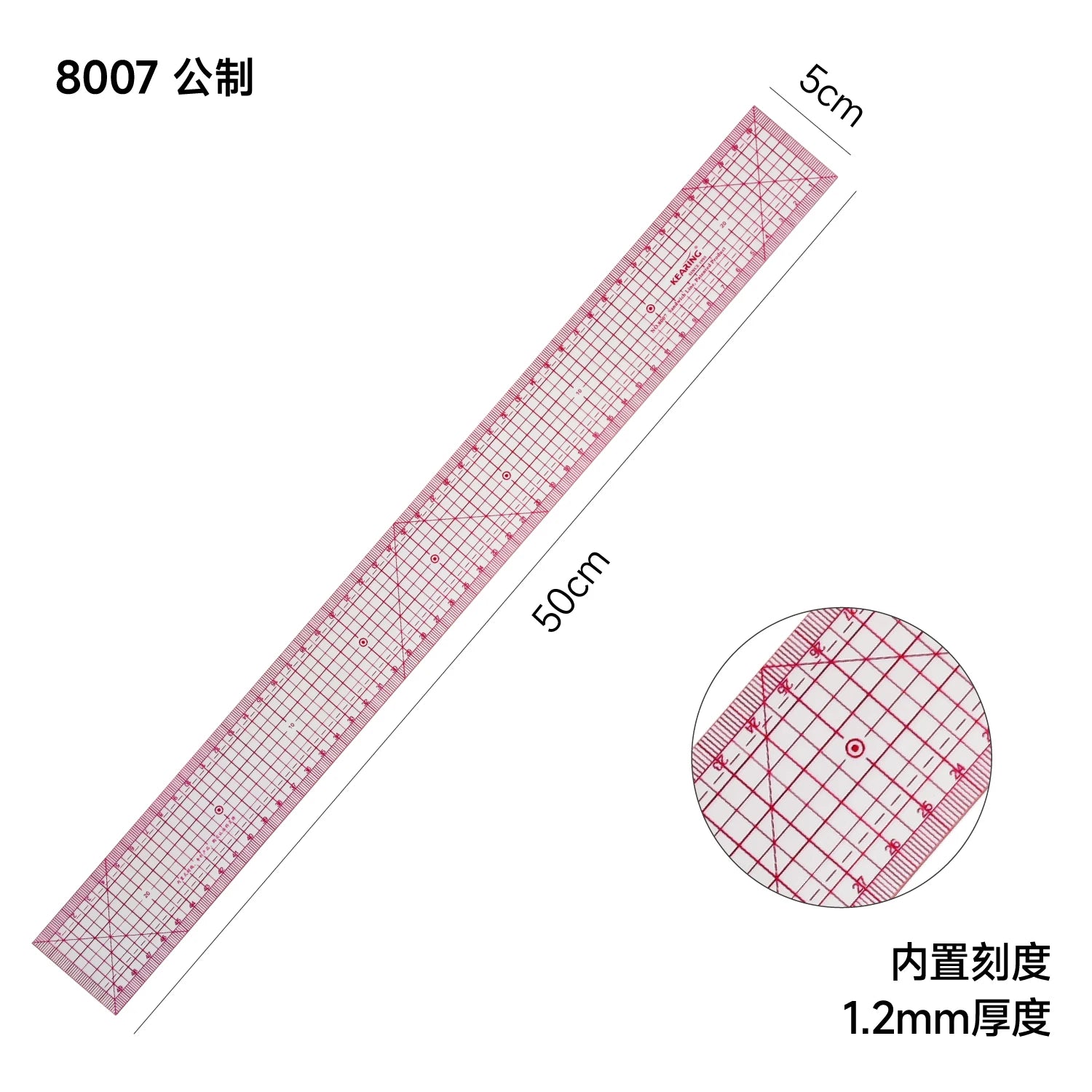 SmartBao Professional Tailor Grading Ruler — Multifunctional Pattern Making Tool