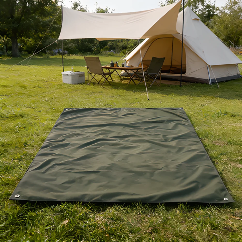 Multi-Purpose Waterproof Tarp — Heavy-Duty Oxford Cloth Ground Mat