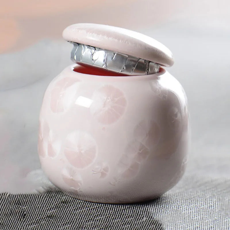 Ceramic Pet Memorial Urn — Personalized Cremation Vessel for Small Animals
