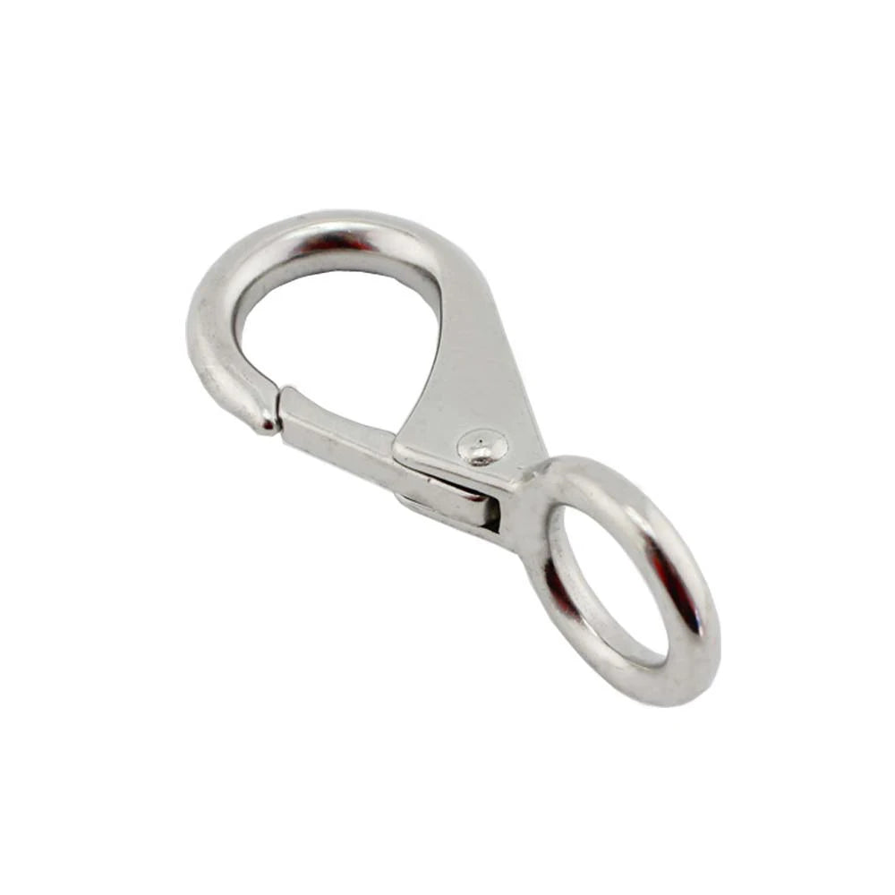 BOATXTD Stainless Steel Spring Snap Hook — Heavy Duty Marine Hardware