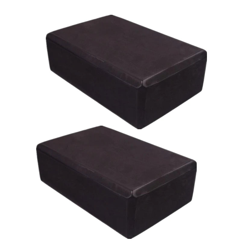 High-Density Foam Yoga Blocks — Supportive Set of 2 for Stretching