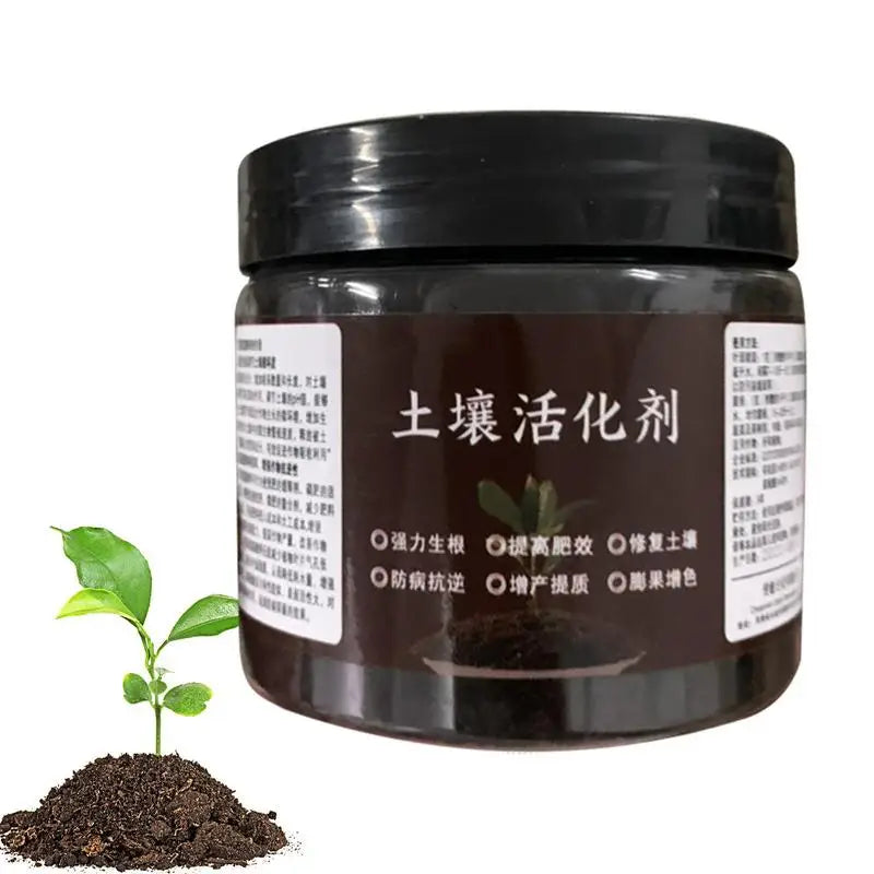 Potassium Fulvicate Soil Activator — Organic Plant Growth Fertilizer