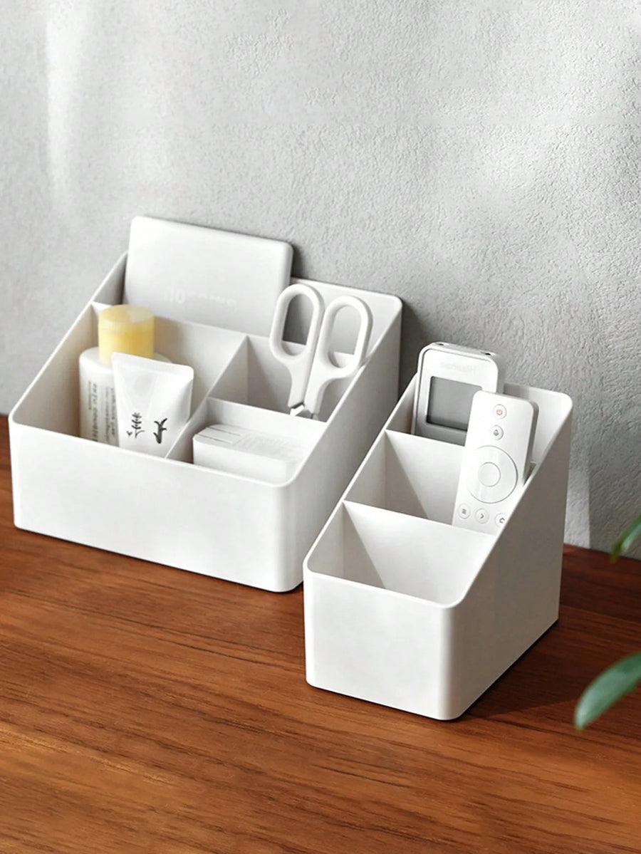 Multi-Function Desktop Storage Box — Versatile Organizer for Office and Home