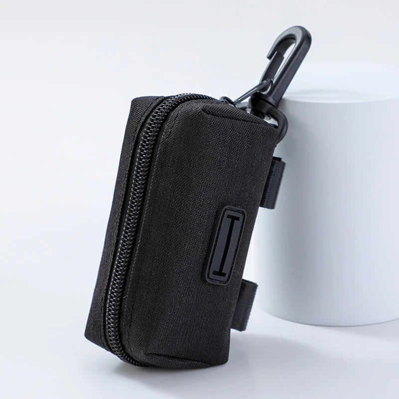LZJV Dog Poop Bag Dispenser — Portable Waste Bag Holder for Walks