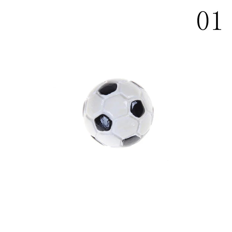 MYPANDA Miniature Sports Balls — Realistic Dollhouse Decor Accessory