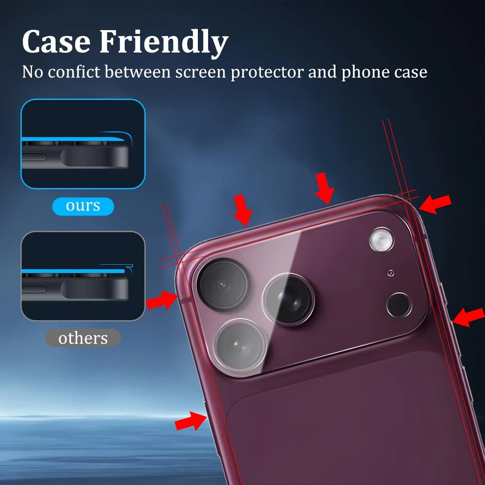 NNBILI High Definition Camera Lens Protectors — Clear Guard for Smartphone Lenses